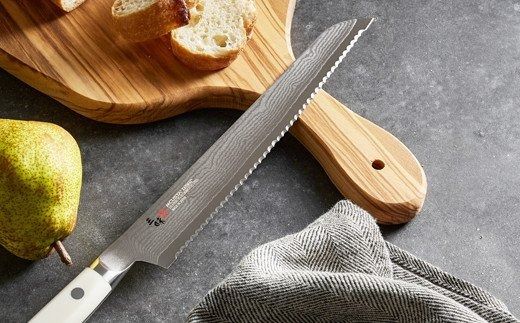 H67-14 三昧 クラシック ダマスカス コーリアン パン切り包丁 230mm