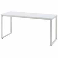 MTKTミーティングテーブル 幅160（4.天板ホワイト×脚部ホワイト） ミーティング 打ち合わせ 作業机 家具 テーブル 愛西市 / タック株式会社 [AEAH014-4]