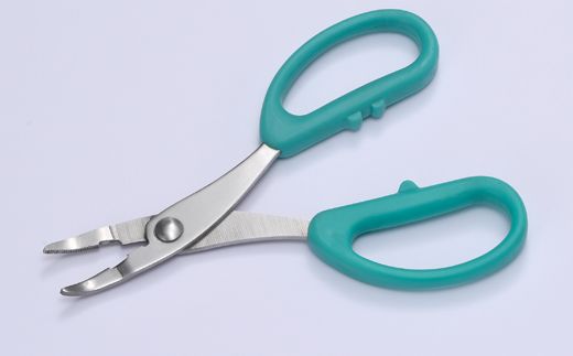 H5-217 ペンチ付ワイヤー切（曲刃） ～園芸 手芸 農作業 ハンドメイド 釣り～