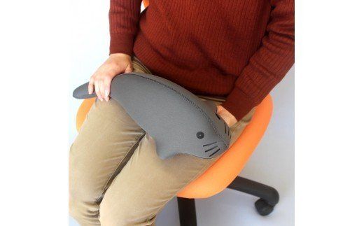 やわらか湯たんぽ・アザラシ+ネコタイプ_1437R