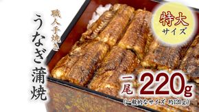 【1.2-6】職人手焼きの特大鰻蒲焼220ｇ