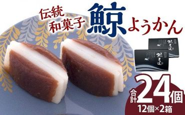 みやざき「佐土原」の伝統和菓子 鯨ようかん 冷凍品_M245-003