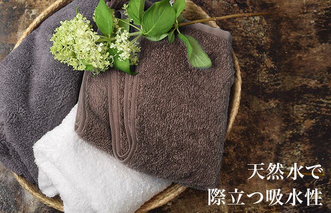 099H1896 【スピード発送】ヒオリエ 上質ホテルタオル バスタオル 2枚 チャコールグレー【タオル 泉州タオル 吸水 普段使い 無地 シンプル 日用品 ふわふわ ふかふか 家族 泉州タオル 一人暮らし】