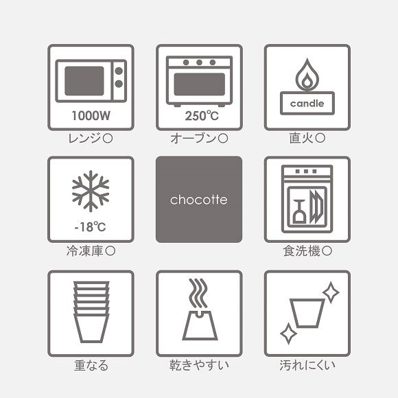 甲斐市発祥　使い方色々『chocotte(チョコット)』　Ugadell　Design　AY-3