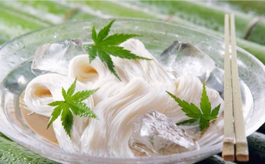 【九州産 小麦 100％】島原 手延 素麺 2kg / 南島原市 / 野村屋 [SCS005]