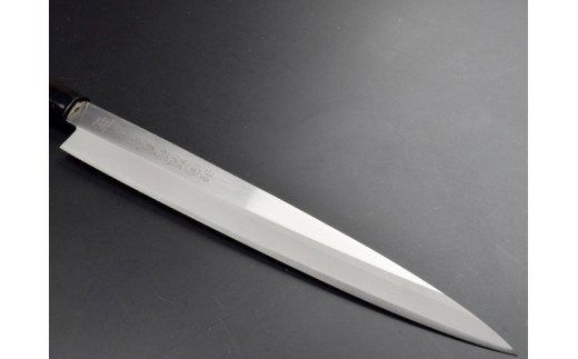 H8-157 関鍔蔵作 白木 刺身包丁