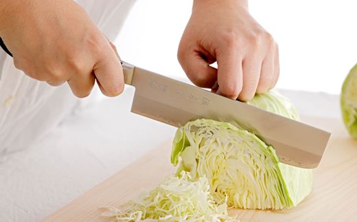 H40-35 源虎徹 スウェーデン鋼 菜切包丁 165mm （YS902/安田刃物）