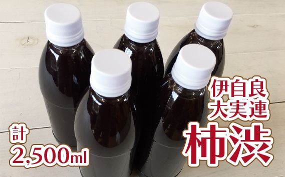 伊自良大実連柿渋 計2500ml [No.061]