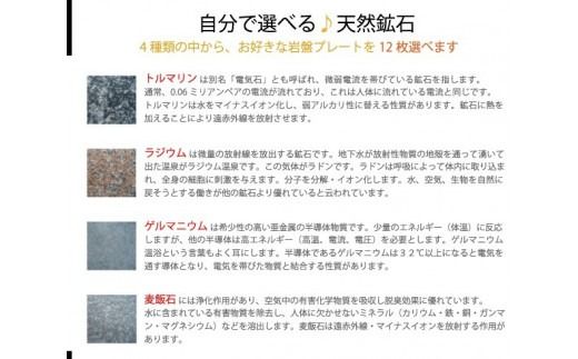 ＜設置式＞岩盤浴ベッド5年保証付き！(ラジウム4枚・ゲルマニウム4枚・トルマリン2枚・麦飯石2枚)岩盤浴 家庭用 自宅用 ヒート 発汗【梅研本舗ジャパン】akn047-20