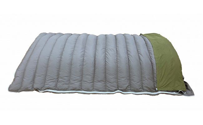 AA021　羽毛マルチ一体型寝袋　RE-SLEEP ZooM　（Sサイズ１２０ｃｍ×２１０ｃｍ）羽毛布団　日本製