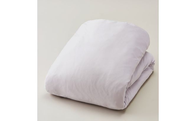 GS027とろける羽毛ふとん［クィーン］肌掛けふとん 専用カバー付き/プラチナ