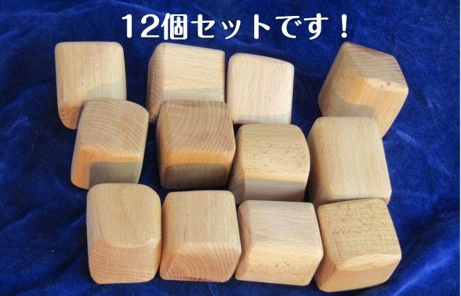 099H2202 手作り国産ブナ製 積みづらい積み木「積めますか？」