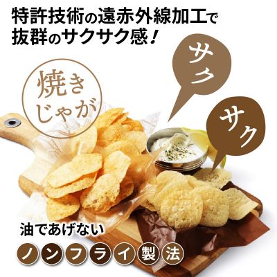 揚げないポテチ焼きじゃが12袋/うすしお味_0519Z