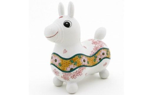 「RODY（ロディ）」×「九谷焼」050034. 【RODY×九谷焼】九谷焼置物ロディ「吉田屋桜文」