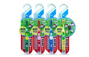 005A216 【日本製】歯ブラシ GReeeeN 園児 ハブラシ 5本