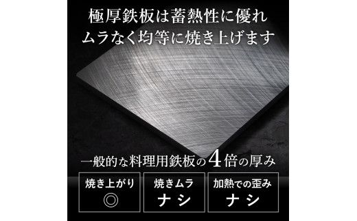 028FS01N.MILL,pan TYPE-Rg （研磨タイプ）極厚鉄板８mm