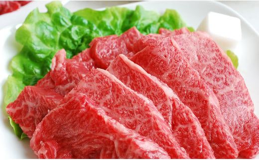 熊本県産GI認証_くまもとあか牛カルビ焼肉用　600g【価格変更】