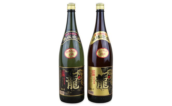 琉球泡盛 「龍」1升瓶（4本セット）