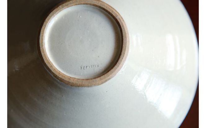 【EXPIRED】やちむん【工房エクレシア】7.5寸鉢　唐草　Seed（種）