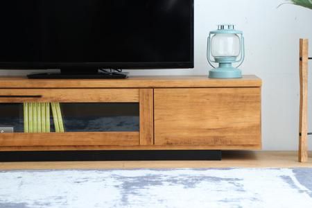 アダムロ 140ローボード LBR 【テレビ台 テレビ TV ローボード リビング用 収納家具 AV機器収納 国産】(H060665)