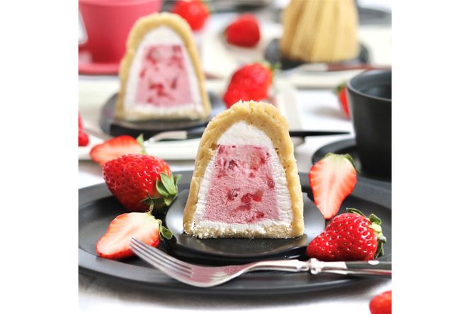 生モンブラン苺　4個入　1箱　約520g グルテンフリー [No.486]