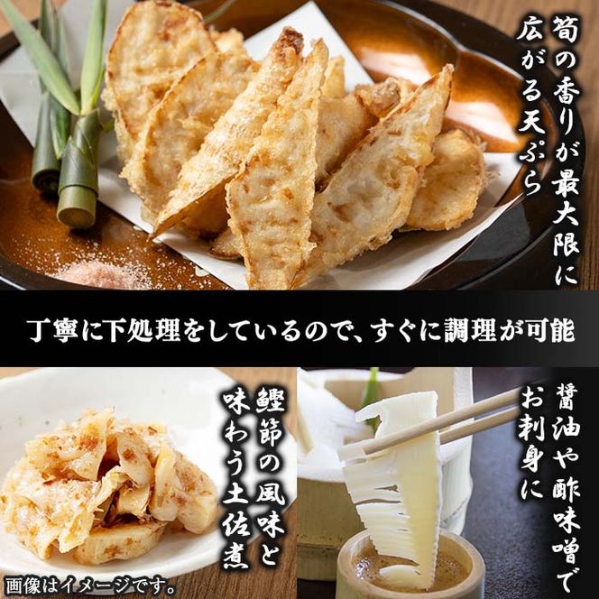 【数量限定】鹿児島県産大名筍の水煮200g×5袋（計1kg） a0-341