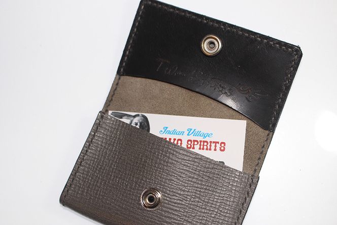 エンボス加工名刺入れ [No.455]