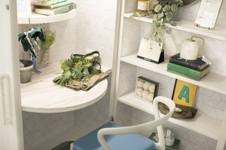 ZC-97 扉を開けると心躍る特別なプライベート空間が出現！【コフレカ】ポップアップ ライトビューロー（グレージュ）