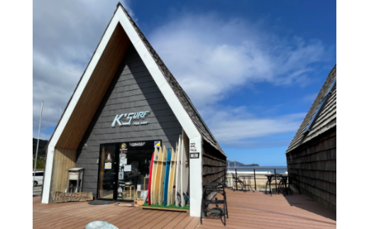 サーフボードレンタルチケット（１枚１日貸出し）～三陸・浪板海岸～【0tsuchi00794】