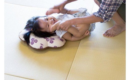 置くだけ簡単　和の空間に早変わり037004.【置くだけでくつろげる畳空間に】 8ミリ置き畳「凪-NAGI-」　1枚