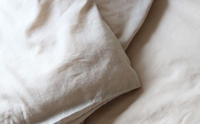 HB076 一重ガーゼやさしい和晒掛けふとんカバー　セミダブルサイズ　ブラウン