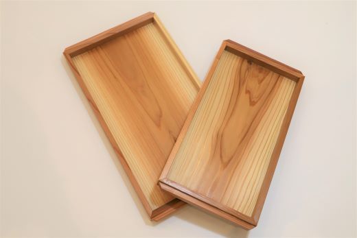 【CF】建具屋さんが作った木製トレー　『徳島県産杉使用』《90日以内に出荷予定(土日祝除く)》【配送不可地域あり】※離島不可---sanagouchi_aos_1_1k---
