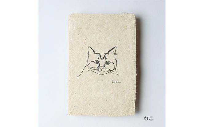 【奏華舎】土佐和紙カード＆染紙封筒セット（人気の柄 / アソート５種）