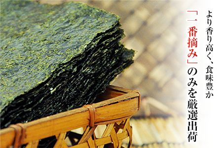 海苔 訳あり 一番摘み 有明海産 海苔 120枚 熊本県産（有明海産）全形 40枚入り×3袋 小分け 《45日以内に出荷予定(土日祝除く)》---fn_nw1nor03_45d_r7_19000_120mai---