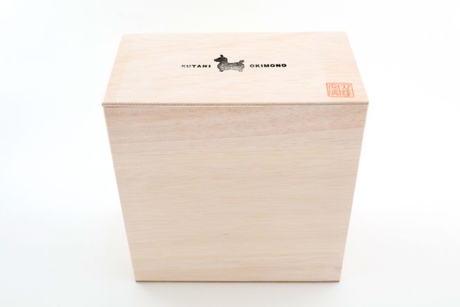 【RODY×九谷焼】九谷焼置物ロディ「デコ盛赤花文」 055009