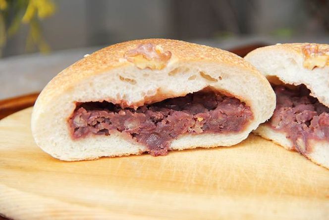 国産小麦・天然酵母　石窯焼きパンセット　5個　H069-019