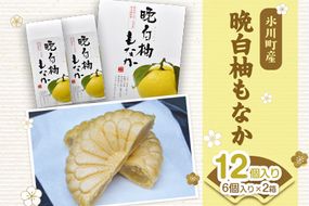 晩白柚もなか 12個入り(6個入り×2箱) 道の駅竜北《30日以内に出荷予定(土日祝除く)》---sh_michimona_30d_23_9000_12k---