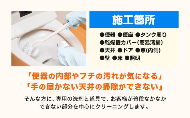トイレクリーニング ベンリー笠岡 《90日以内に出荷予定(土日祝除く)》 掃除 クリーニング 代行 トイレ お手洗い 便器 岡山県 笠岡市---B-15---
