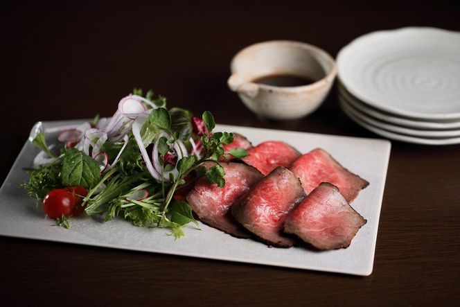 京都産和牛　ローストビーフ　約500ｇ（ソース付）【京都モリタ屋専用牧場】 牛肉　MO00013