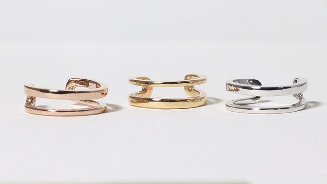 K10　2連風　イヤーカフ　BQ-66