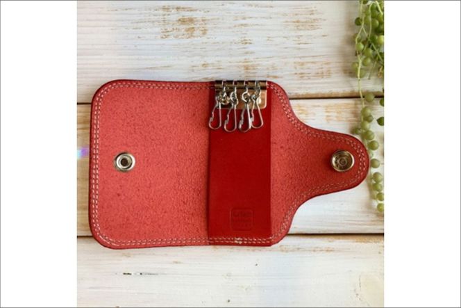 Rキーケース（レッド）　LC00001