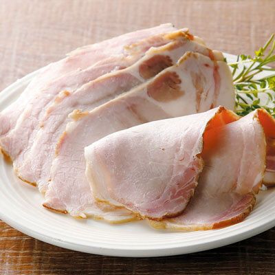 【定期便】子供に食べさせたい無添加ベーコン＆ハム＆パンチェッタ吊焼き 全６回