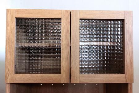 トラクト ガラスOP＋チェスト NA 【食器 キャビネット 家具 国産 組み合わせ 収納家具 完成品】(H060640)