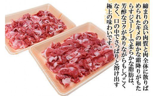 ＜宮崎牛小間切れ 1kg＞翌月末迄に順次出荷【a0148_sb】