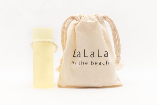 【海洋性由来】フカヒレコラーゲン石鹸（石鹸用ロープ付き） [浜辺のLaLaLa 宮城県 気仙沼市 20563562] 石けん せっけん いい香り 柑橘系