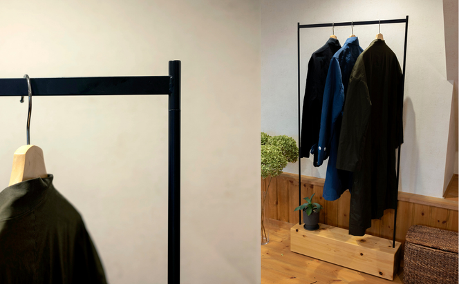 【幅サイズオーダー可能】　KIMIKI - SHINハンガーラック  78cm – 150cm M-mp-A60A