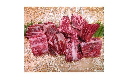 パイン牛ドライエイジングビーフ(熟成肉)ロースサイコロステーキ250g_M053-001
