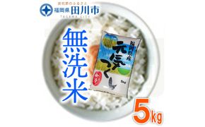 福岡県産元気つくし 無洗米 5kg×1