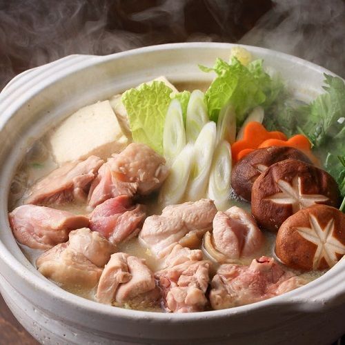 【道の駅むなかた】むなかた鶏満喫セット（鶏のすき焼きと水炊きのセット）_HA0770