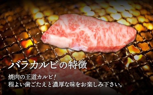 【A4/A5ランク黒毛和牛】びらとり和牛バラカルビ焼500ｇ ふるさと納税 人気 おすすめ ランキング びらとり和牛 黒毛和牛 和牛 肉 焼肉 北海道 平取町 送料無料 BRTB020